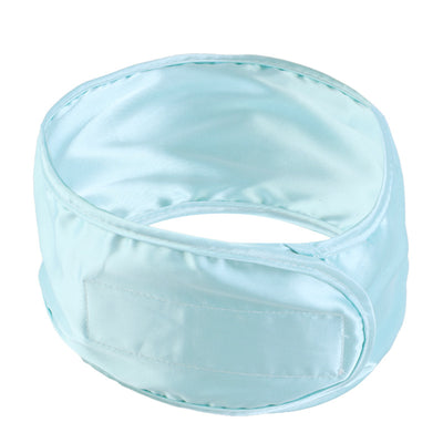 Velcro Artificial Silk Adjustable Hair Care Head Cover Makeup Hair Band