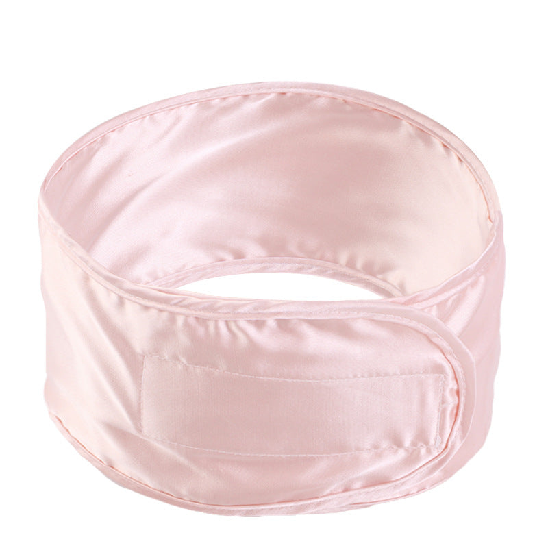 Velcro Artificial Silk Adjustable Hair Care Head Cover Makeup Hair Band