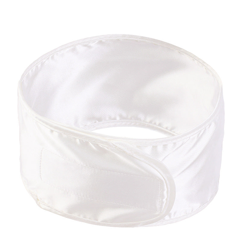 Velcro Artificial Silk Adjustable Hair Care Head Cover Makeup Hair Band