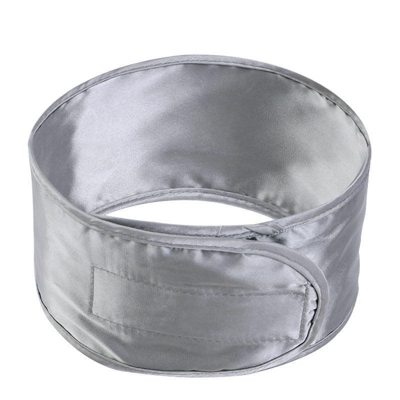 Velcro Artificial Silk Adjustable Hair Care Head Cover Makeup Hair Band