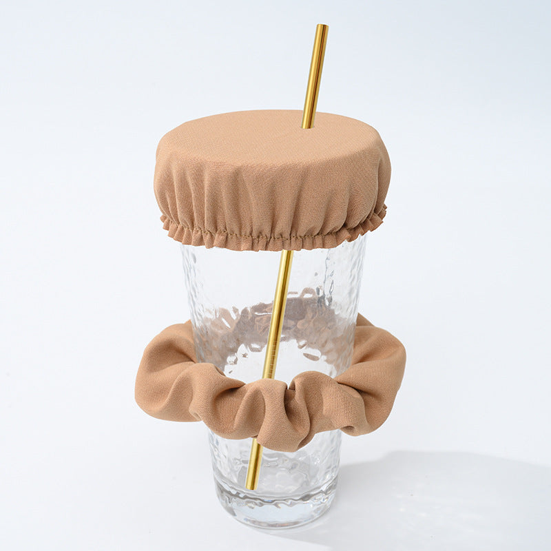 Water Cup Cover Elastic Rubber Band Cover Hair Rope