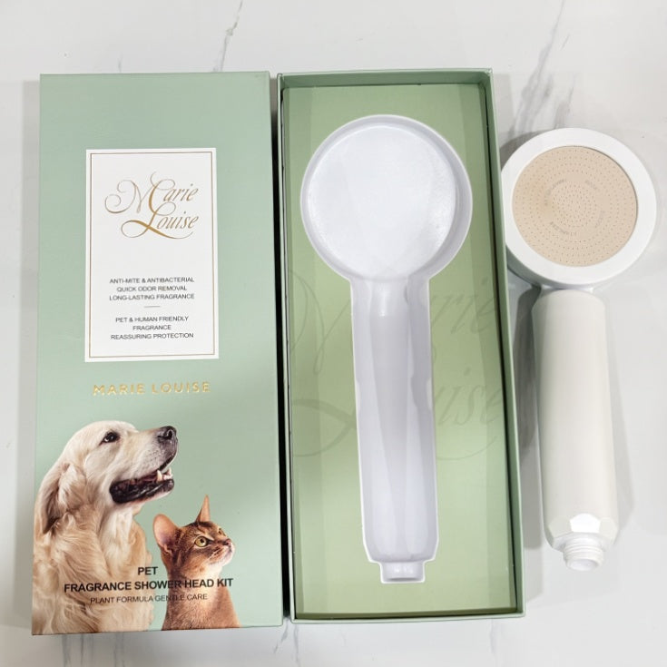 Aromatherapy Handheld Shower Head - High Pressure Filter For Hard Water - Nourishing Essential Oils For Skin & Hair, Portable & Easy Assembly